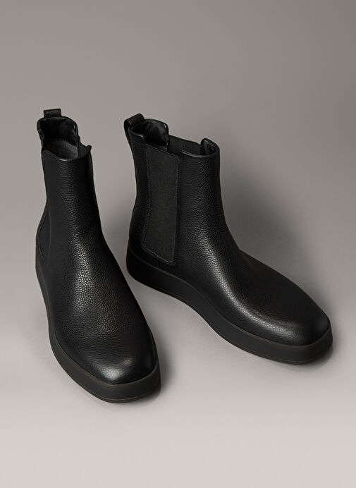 Calvin Klein Siyah Erkek Bot HYBRID CUP CHELSEA LTH - Görsel 4