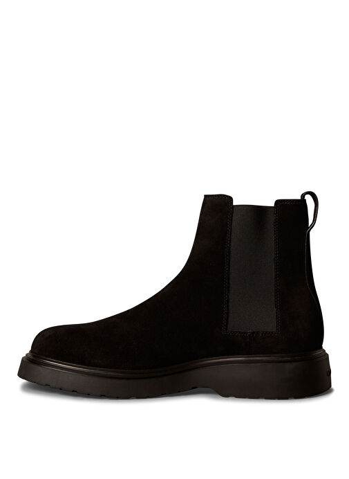 Calvin Klein Siyah Erkek Deri Bot COMBAT ESS CHELSEA BOOT SU - Görsel 3