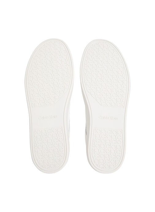 Calvin Klein Beyaz Erkek Sneaker CLEAN CUP LOW LACEUP MONO - Görsel 7