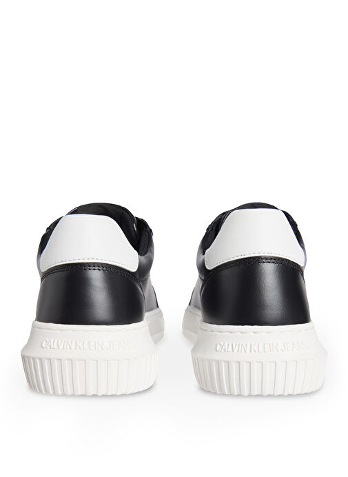 Calvin Klein Beyaz Erkek Sneaker CHUNKY CUPSOLE MONO LTH - Görsel 6