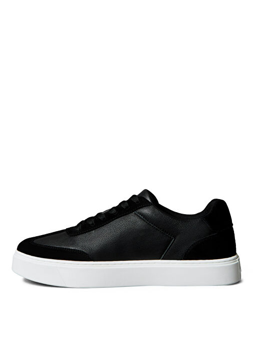 Calvin Klein Beyaz Erkek Sneaker CLASSIC CUPSOLE LACEUP WT MIX - Görsel 3