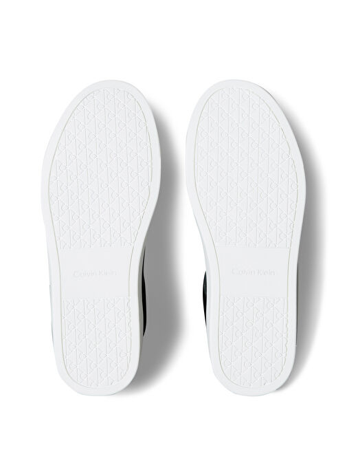 Calvin Klein Beyaz Erkek Sneaker CLASSIC CUPSOLE LACEUP WT MIX - Görsel 7