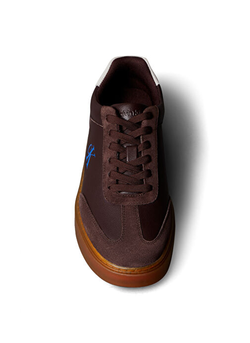 Calvin Klein Kahverengi Erkek Sneaker CLASSIC CUPSOLE LACEUP WT MIX - Görsel 5