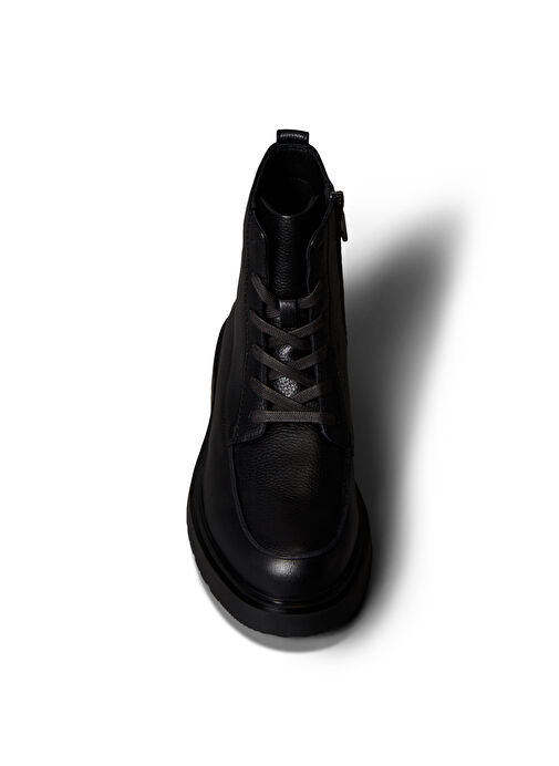 Calvin Klein Siyah Erkek Bot COMBAT ESS LACE UP APRON LTH W - Görsel 5