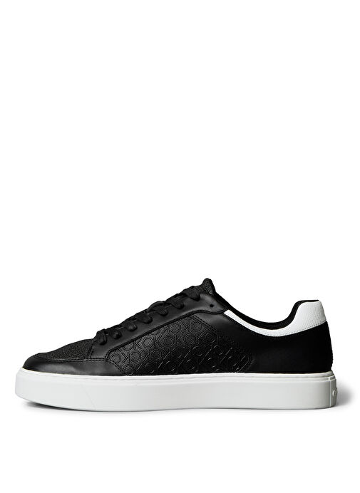 Calvin Klein Beyaz Erkek Sneaker CLEAN CUP LOW LACEUP MONO - Görsel 3