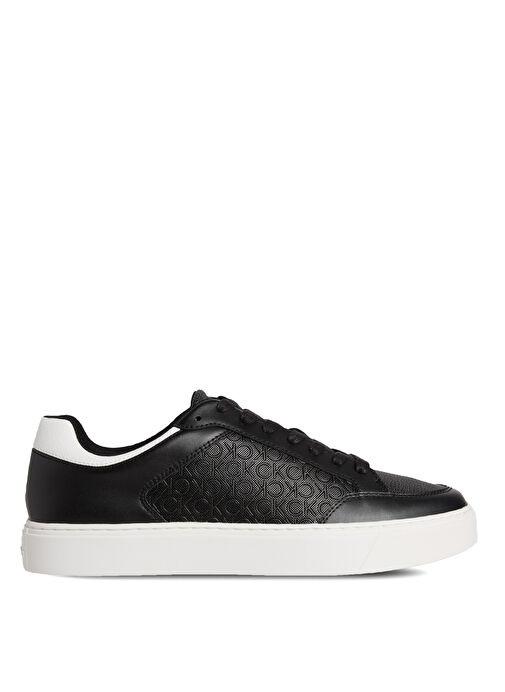 Calvin Klein Beyaz Erkek Sneaker CLEAN CUP LOW LACEUP MONO - Görsel 2