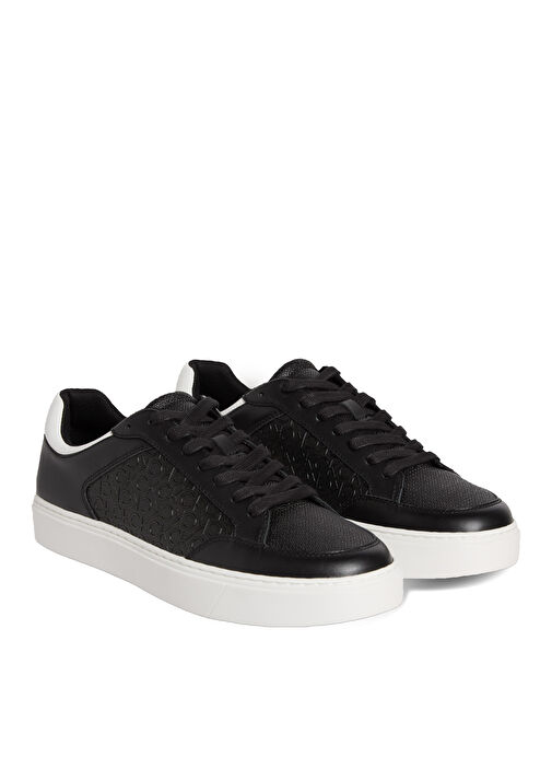Calvin Klein Beyaz Erkek Sneaker CLEAN CUP LOW LACEUP MONO - Görsel 4