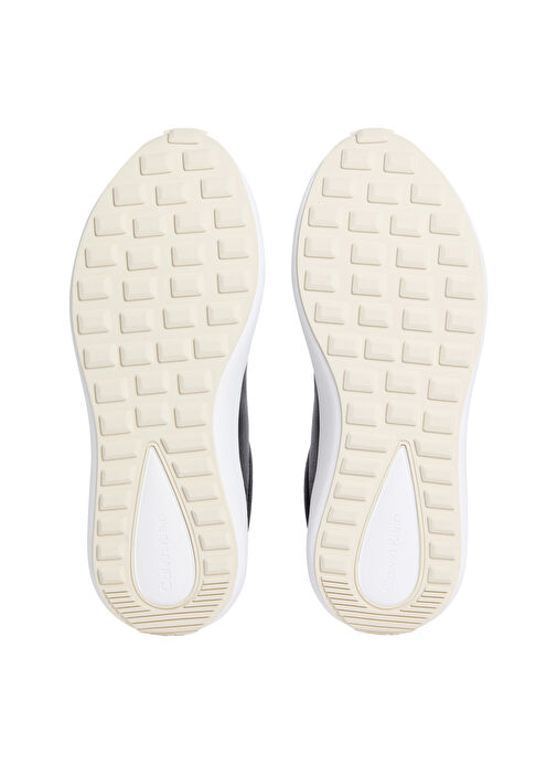 Calvin Klein Siyah Erkek Sneaker ATHLEISURE RUNNER LACEUP LTH MIX - Görsel 7