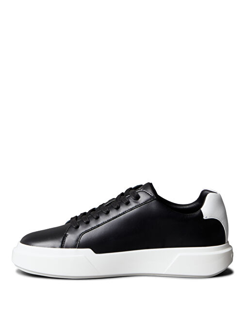 Calvin Klein Beyaz Erkek Sneaker CHUNKY CUPSOLE LACEUP LTH - Görsel 3