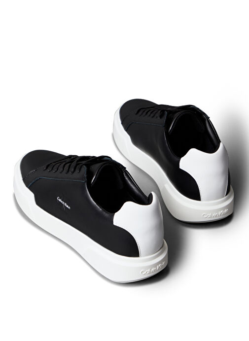 Calvin Klein Beyaz Erkek Sneaker CHUNKY CUPSOLE LACEUP LTH - Görsel 6