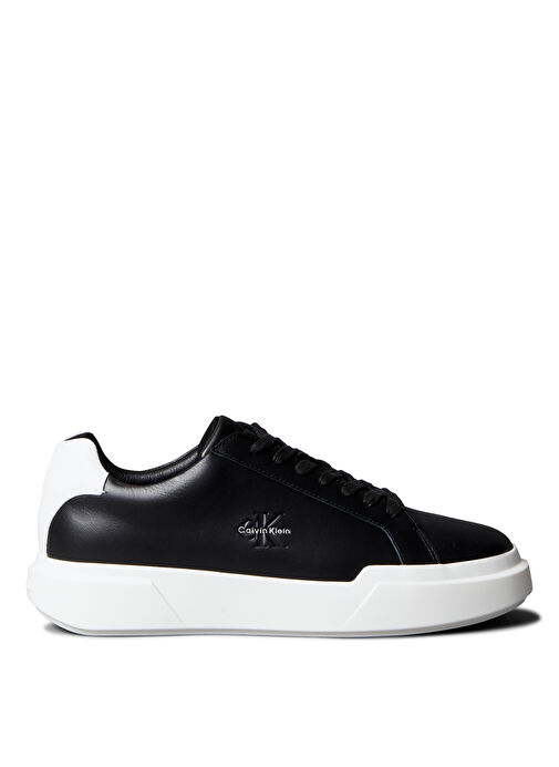 Calvin Klein Beyaz Erkek Sneaker CHUNKY CUPSOLE LACEUP LTH - Görsel 2