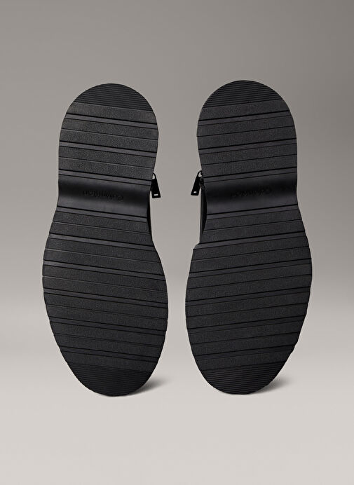 Calvin Klein Siyah Erkek Bot COMBAT ESS LACE UP ZIP BOOT AOP - Görsel 7