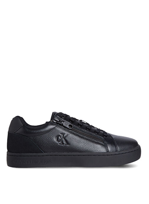 Calvin Klein Siyah Erkek Sneaker CLASSIC CUPSOLE ZIP LOW IN - Görsel 2