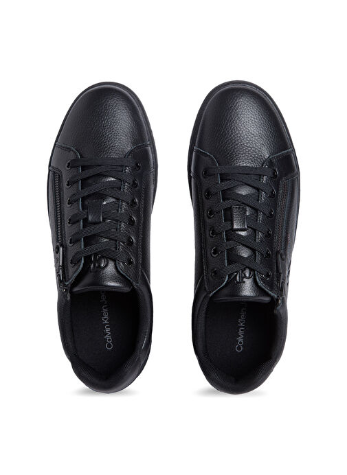 Calvin Klein Siyah Erkek Sneaker CLASSIC CUPSOLE ZIP LOW IN - Görsel 5