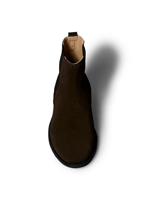 Calvin Klein Kahverengi Erkek Süet Bot ESS RUBBER CHELSEA SU - Görsel 5
