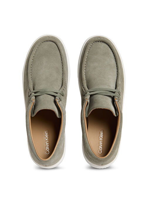 Calvin Klein Haki Erkek Günlük Ayakkabı HYBRID APRON LACEUP SU - Görsel 5