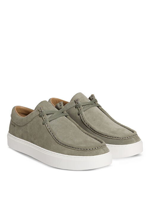 Calvin Klein Haki Erkek Günlük Ayakkabı HYBRID APRON LACEUP SU - Görsel 4