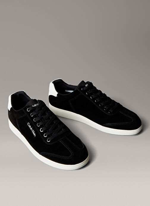 Calvin Klein Siyah Erkek Sneaker LOW CUPSOLE LACEUP SU - Görsel 4