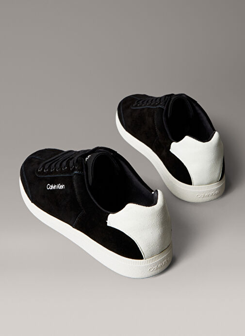 Calvin Klein Siyah Erkek Sneaker LOW CUPSOLE LACEUP SU - Görsel 6