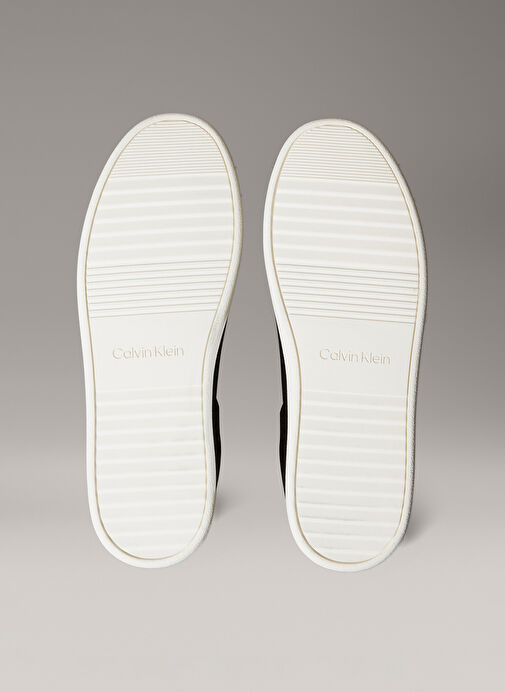Calvin Klein Siyah Erkek Sneaker LOW CUPSOLE LACEUP SU - Görsel 7