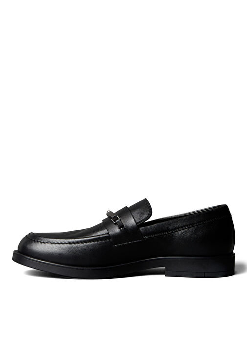 Calvin Klein Siyah Erkek Loafer FLEX DRESS LOAFER W/BIT LTH - Görsel 3