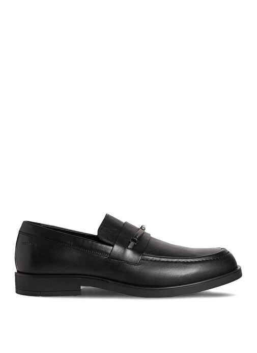 Calvin Klein Siyah Erkek Loafer FLEX DRESS LOAFER W/BIT LTH - Görsel 2