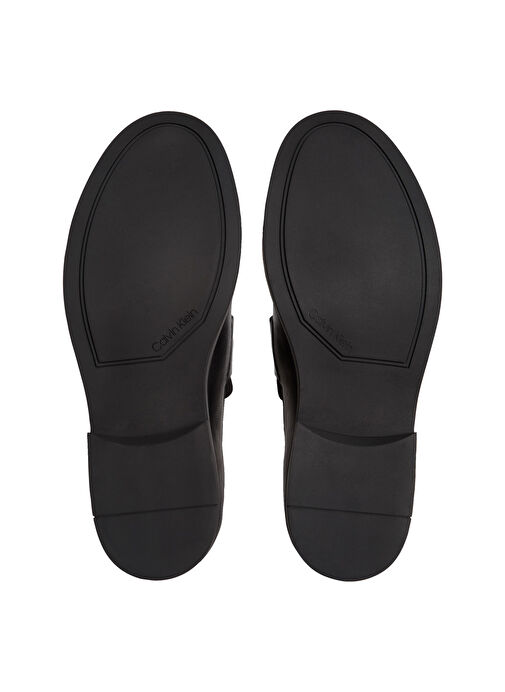 Calvin Klein Siyah Erkek Loafer FLEX DRESS LOAFER W/BIT LTH - Görsel 7