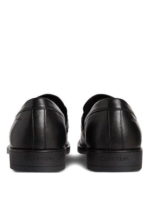 Calvin Klein Siyah Erkek Loafer FLEX DRESS LOAFER W/BIT LTH - Görsel 6