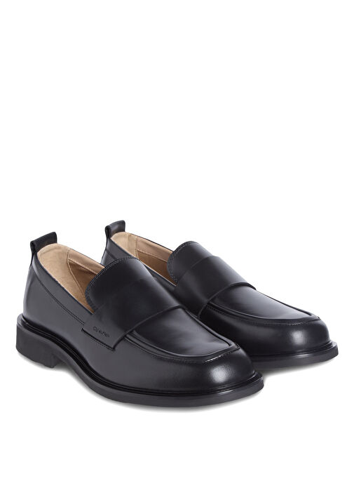 Calvin Klein Siyah Erkek Loafer SQ RUBBER LOAFER - Görsel 4