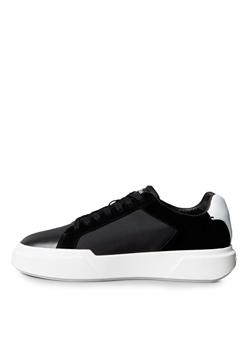Calvin Klein Beyaz Erkek Sneaker CHUNKY CUPSOLE LACEUP LTH MIX - Görsel 3