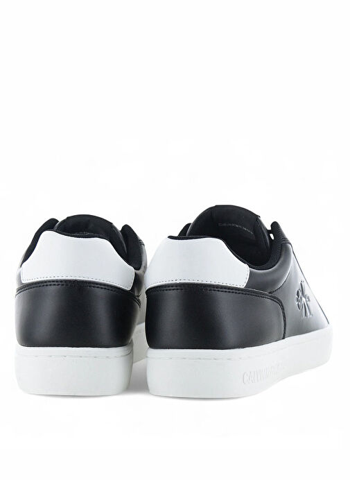 Calvin Klein Beyaz Erkek Sneaker CLASSIC CUPSOLE MONO LTH - Görsel 5