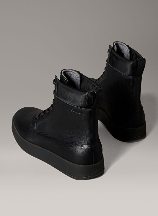 Calvin Klein Siyah Erkek Bot HYBRID CUP HIKING LACE UP LTH W - Görsel 6