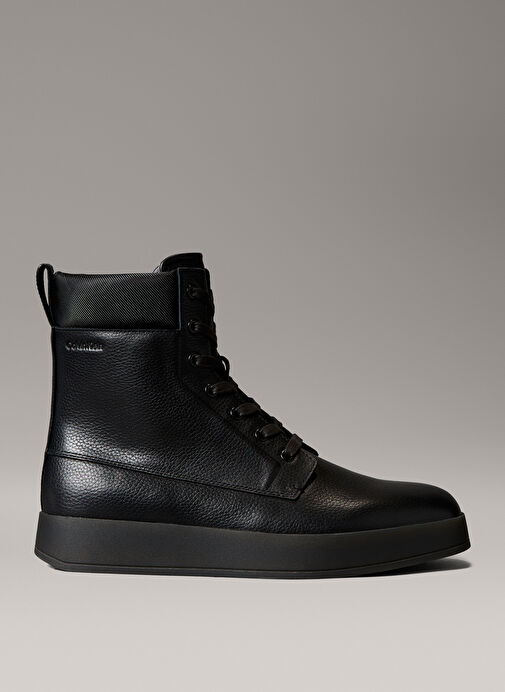 Calvin Klein Siyah Erkek Bot HYBRID CUP HIKING LACE UP LTH W - Görsel 2