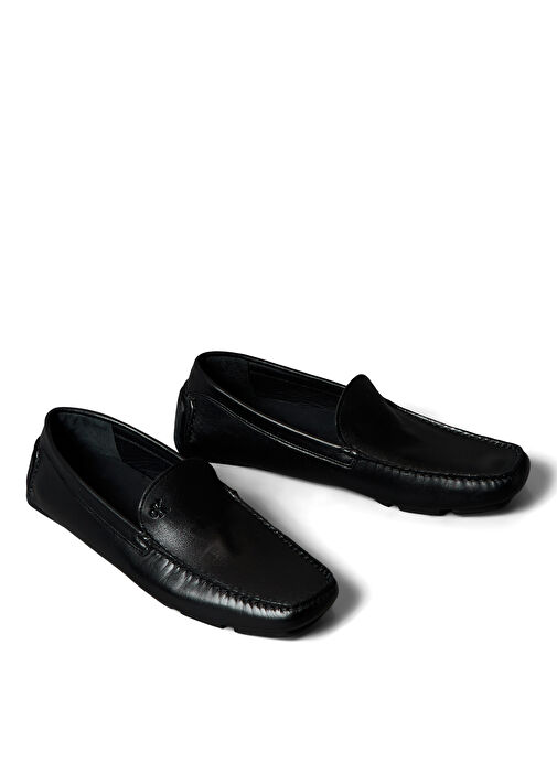 Calvin Klein Siyah Erkek Günlük Ayakkabı DRIVER LTH - Görsel 4