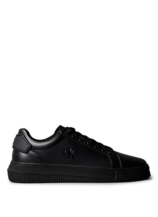 Calvin Klein Siyah Erkek Sneaker CHUNKY CUPSOLE RU PATCH LTH - Görsel 2