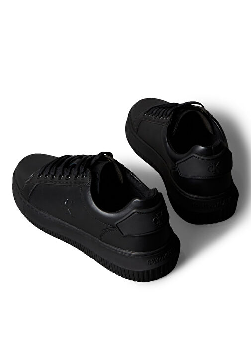 Calvin Klein Siyah Erkek Sneaker CHUNKY CUPSOLE RU PATCH LTH - Görsel 6