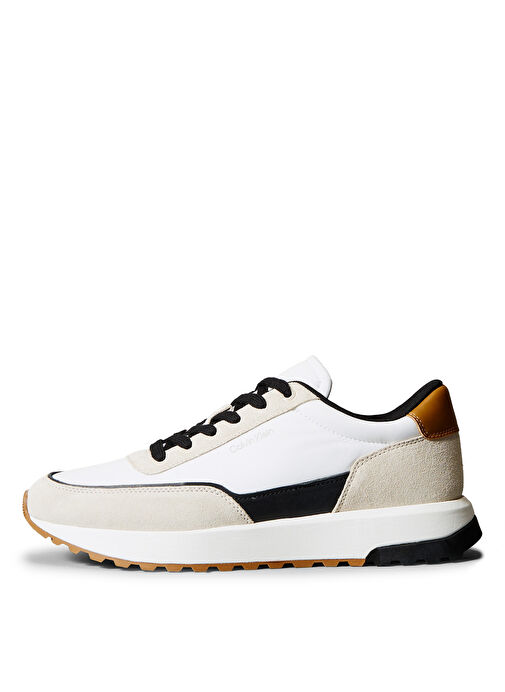 Calvin Klein Bej Erkek Sneaker LOW TOP LACE UP REPREVE MIX - Görsel 5