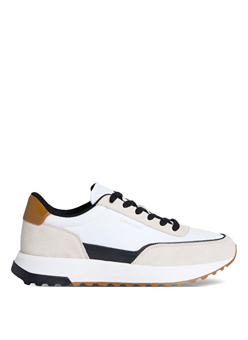 Calvin Klein Bej Erkek Sneaker LOW TOP LACE UP REPREVE MIX - Görsel 2