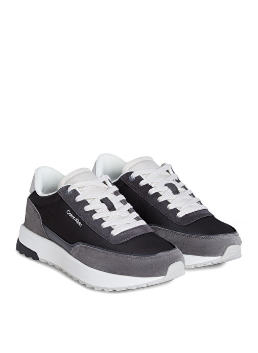 Calvin Klein Siyah Erkek Sneaker LOW TOP LACE UP REPREVE MIX - Görsel 3