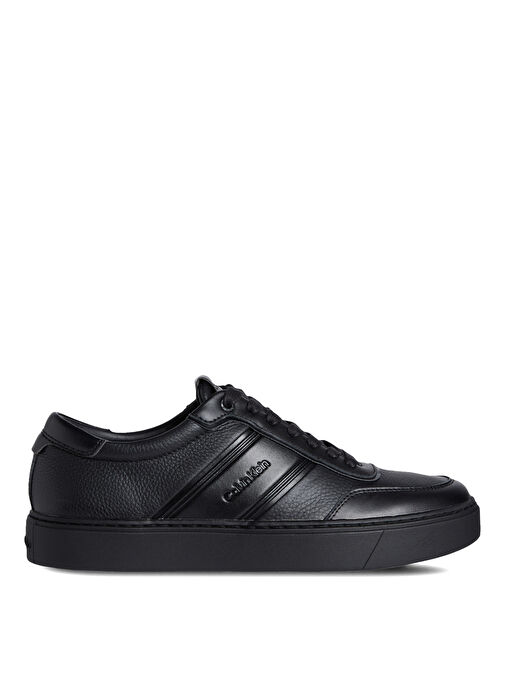 Calvin Klein Siyah Erkek Sneaker CLEAN CUP LOW LACE TAPE - Görsel 2