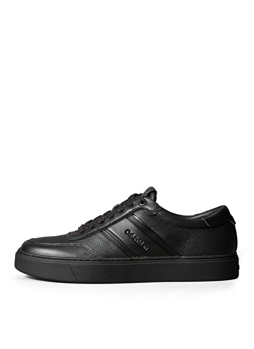 Calvin Klein Siyah Erkek Sneaker CLEAN CUP LOW LACE TAPE - Görsel 5