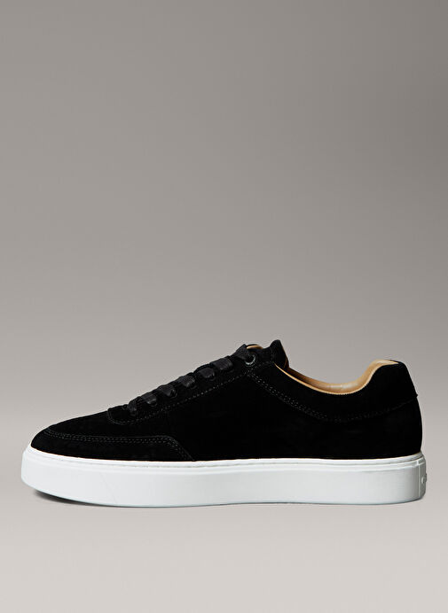 Calvin Klein Siyah Erkek Deri Sneaker CLEAN CUP LOW LACEUP OXF SU - Görsel 3