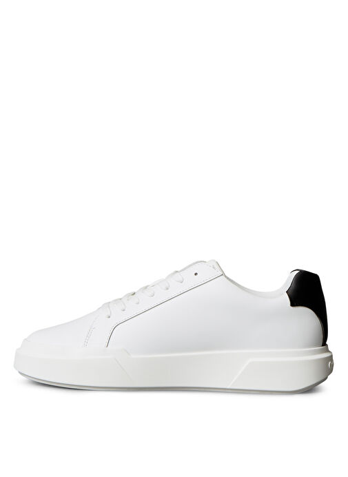 Calvin Klein Beyaz Erkek Sneaker CHUNKY CUPSOLE LACEUP LTH - Görsel 3