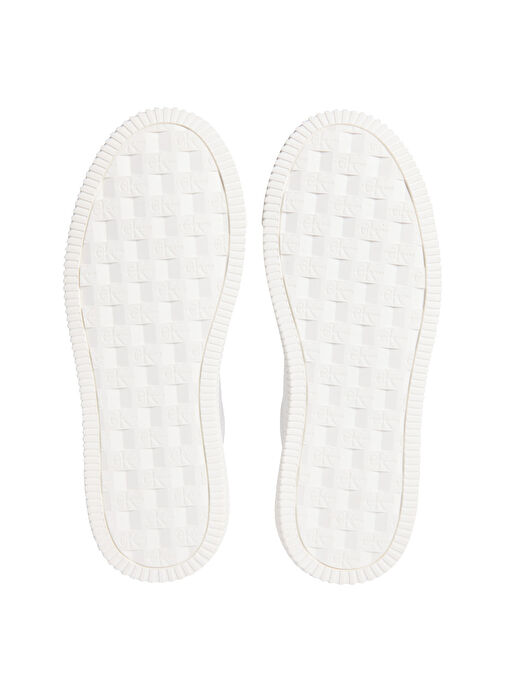 Calvin Klein Beyaz Erkek Sneaker CHUNKY CUPSOLE MONO LTH - Görsel 7