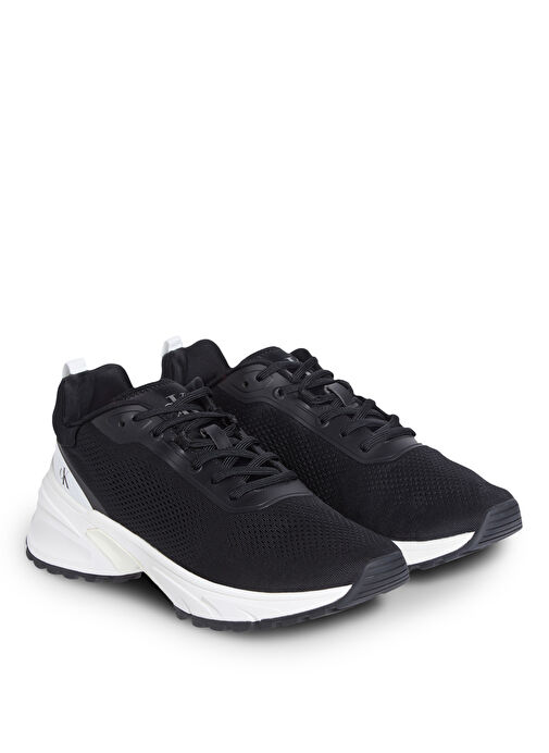 Calvin Klein Beyaz Erkek Sneaker HIKE RUNNER TECH KNIT - Görsel 4