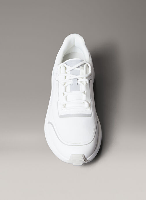 Calvin Klein Beyaz Erkek Sneaker CITY RUNNER LACEUP TECH MIX - Görsel 5