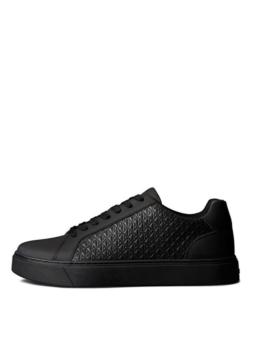 Calvin Klein Siyah Erkek Sneaker CLASSIC CUPSOLE LACEUP AOP - Görsel 3