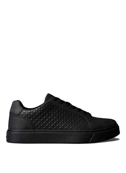 Calvin Klein Siyah Erkek Sneaker CLASSIC CUPSOLE LACEUP AOP - Görsel 2
