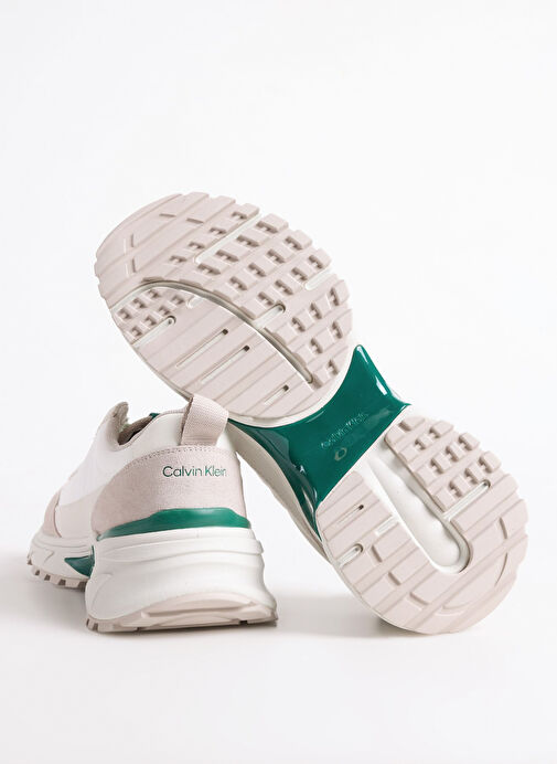 Calvin Klein Beyaz Erkek Sneaker HIKE RUNNER CASUAL NY-SU - Görsel 5