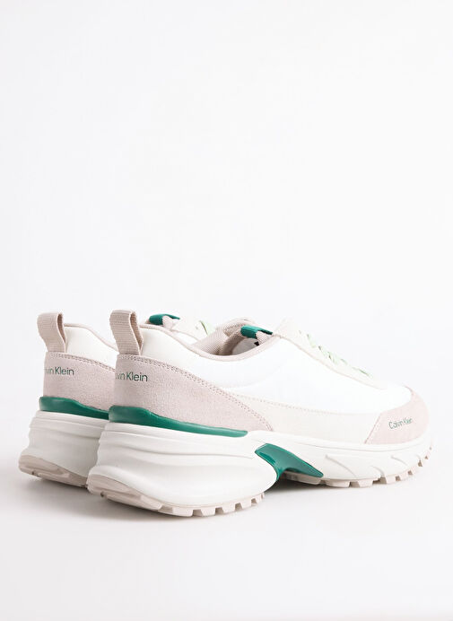 Calvin Klein Beyaz Erkek Sneaker HIKE RUNNER CASUAL NY-SU - Görsel 4
